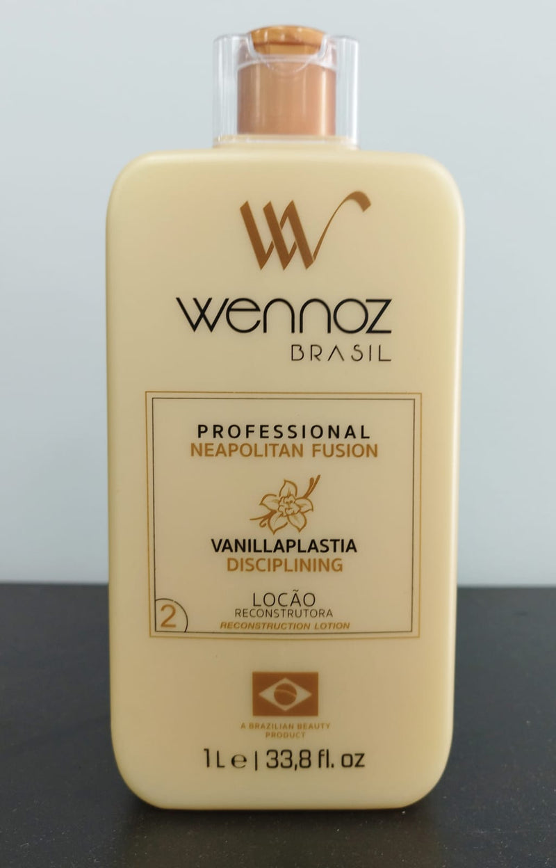 Wennoz Brasil Vanillaplastia Disciplining Loção Restauradora 1L/ 33.8 fl.oz