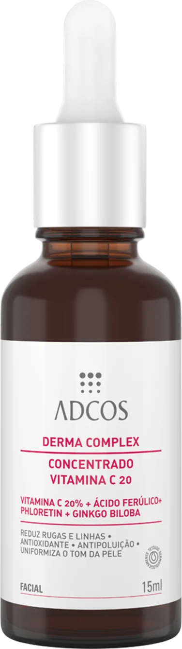 Adcos Derma Complex Concentrate Vitamin C 20 Anti-aging - BuyBrazil