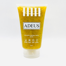 ADEUS Banana Glow Duo with dark spot corrector cream and radiance renewal scrub, featuring brightening skincare products.