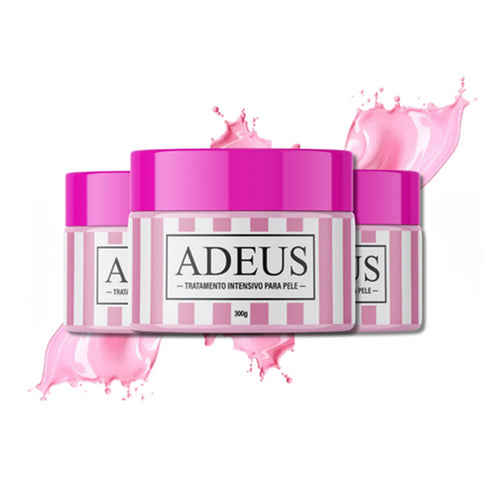 Adeus Intensive Skin Treatment – Multifunctional Body Cream 300g/ 10.56 oz. 02 Bottles - BuyBrazil