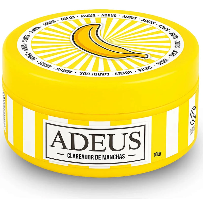 Adeus Banana Cream for Lightening Dark Spots on the Body and Face 100g / 3.52 oz.
