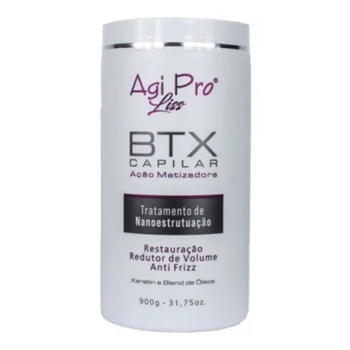 Agi Pro Liss Mask BTX Capillary Toning Action 1Kg/35.2oz. - BuyBrazil