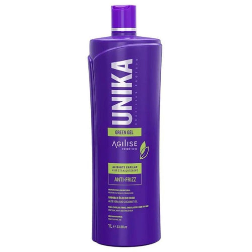 Agilise Unika Green Gel Brazilian Protein 1000ml/ 33.8 fl.oz. - BuyBrazil