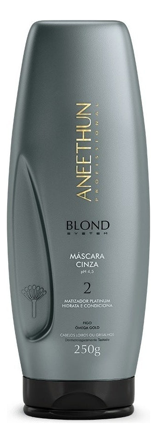 Aneethun Blond System Gray Toning Mask 250g - BuyBrazil