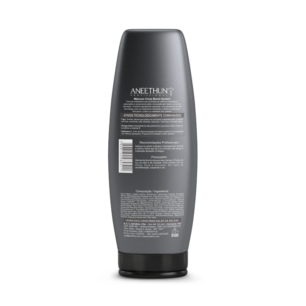 Aneethun Blond System Gray Toning Mask 250g - BuyBrazil