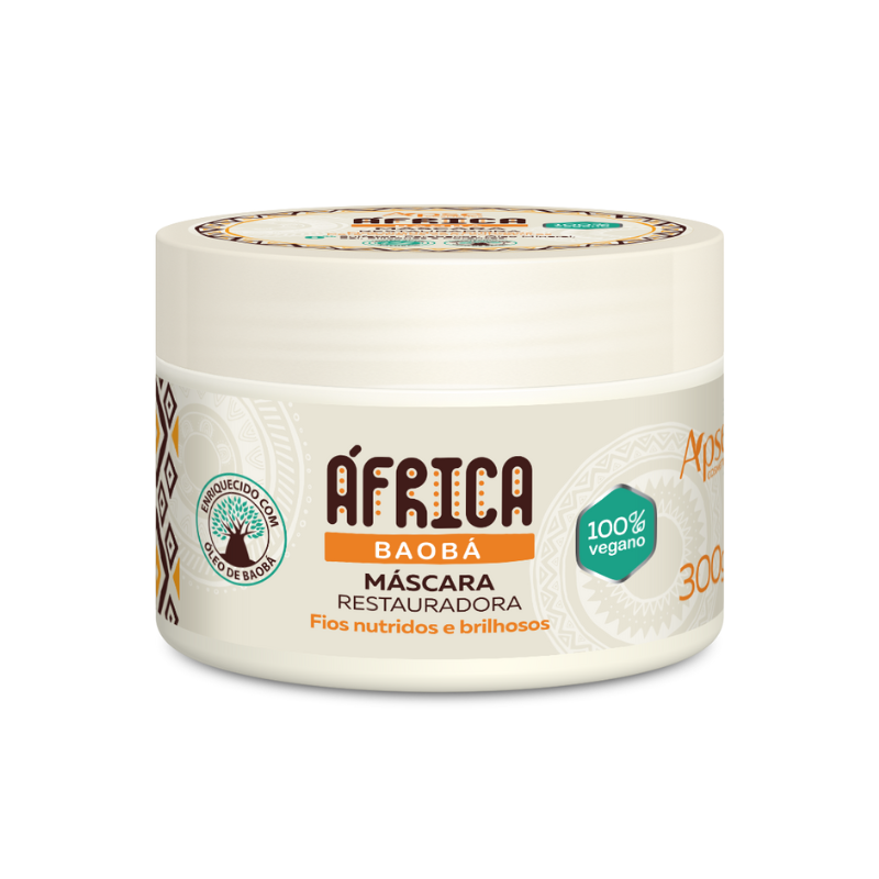 Apice Africa Baobab Restorative Mask 300g - Conditioning Treatment - BuyBrazil