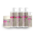 Apice Cachos Complete Jumbo Kit Shampoo, Conditioner, Gelatin, Activating Mask and Styling Activator - 5-Step Treatment for Defined and Hydrated Curls - BuyBrazil