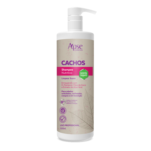 Apice Cachos Complete Jumbo Kit Shampoo, Conditioner, Gelatin, Activating Mask and Styling Activator - 5-Step Treatment for Defined and Hydrated Curls - BuyBrazil