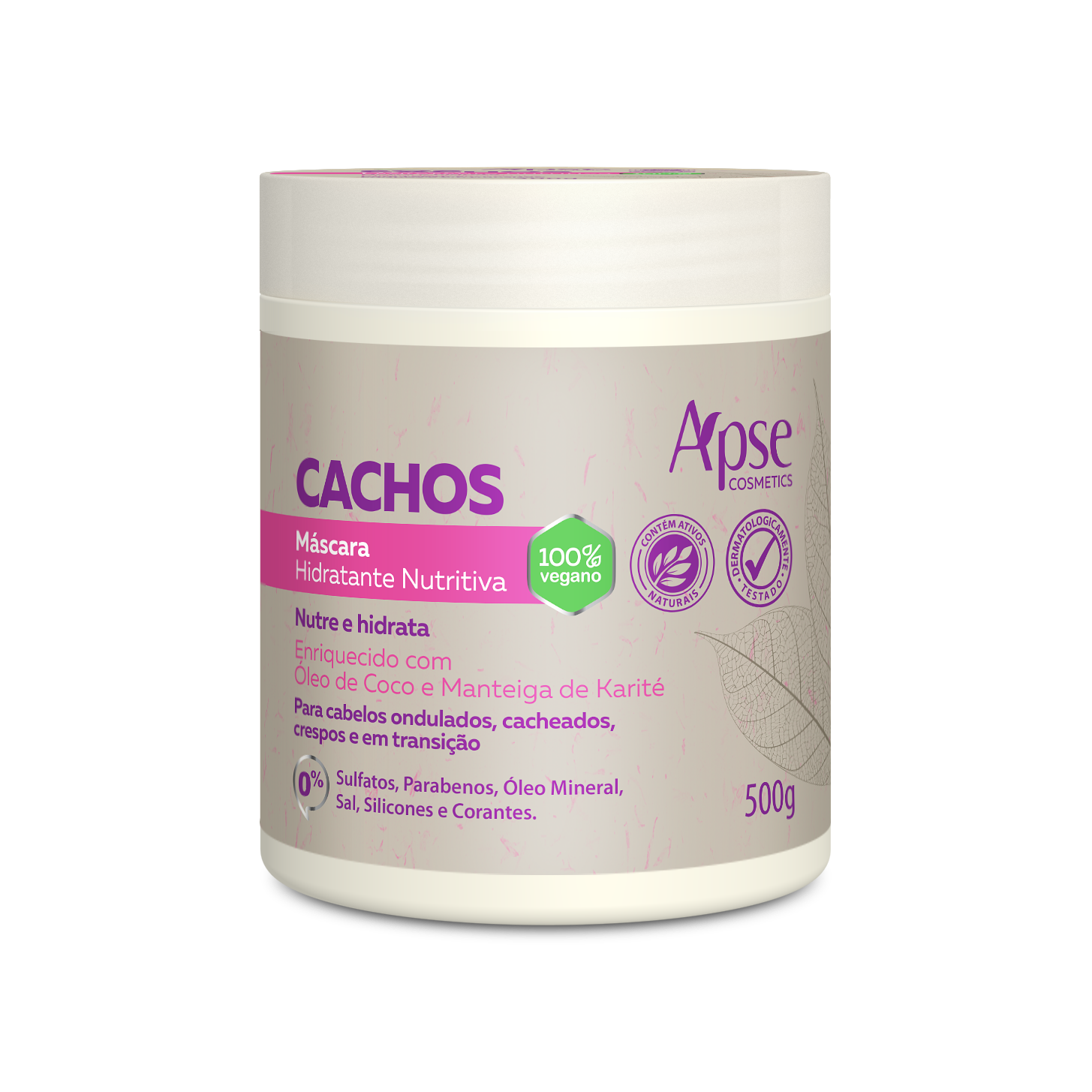 Apice Moisturizing Nourishing Curl Mask 500g - Conditioning Treatment - BuyBrazil