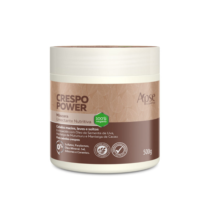 Apice Power Moisturizing Nourishing Curly Mask 500g - Conditioning Treatment - BuyBrazil