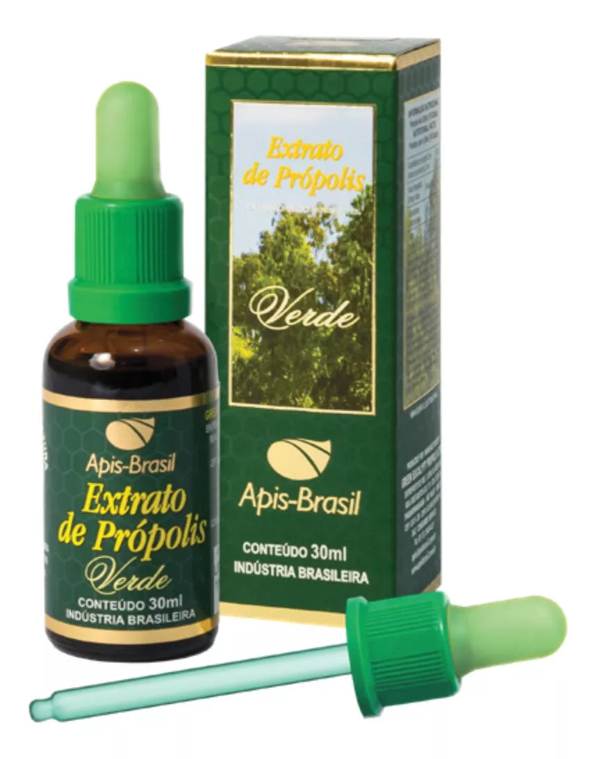 Apis Brasil Green Propolis Extract 17% 30ml/1.01 fl.oz - BuyBrazil