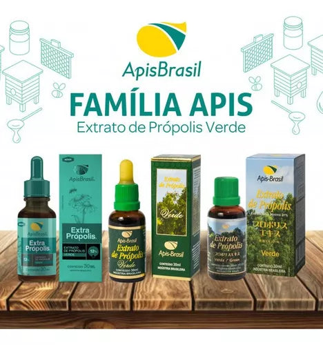 Apis Brasil Green Propolis Extract 17% 30ml/1.01 fl.oz - BuyBrazil
