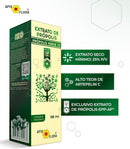 Apis Flora Green Propolis Extract 70% in a 30ml bottle, natural propolis extract with green tint, used for health and wellness.