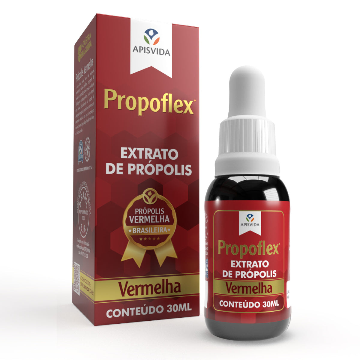 Propoflex Red Propolis Extract 11% 30ml/1.01 fl.oz. - BuyBrazil