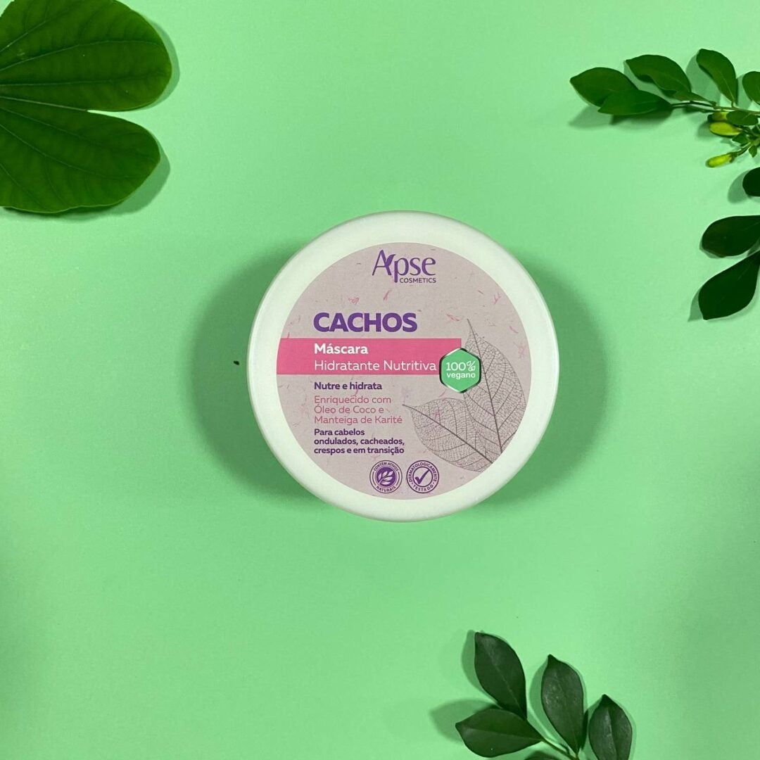 Apice Cachos Vegan Moisturizing Nourishing Curl Mask 300g Apse - BuyBrazil