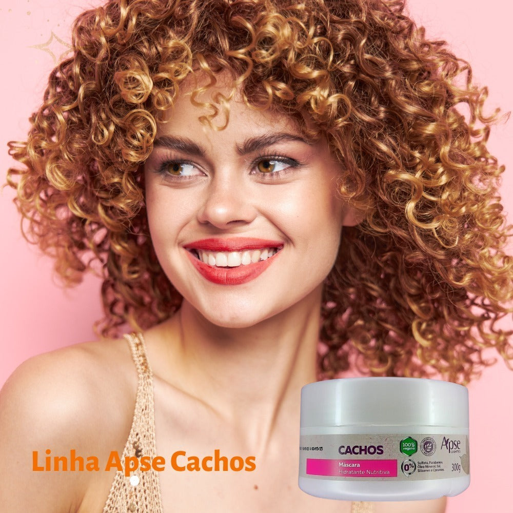 Apice Cachos Vegan Moisturizing Nourishing Curl Mask 300g Apse - BuyBrazil
