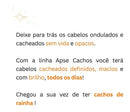 Apice Cachos Vegan Moisturizing Nourishing Curl Mask 300g Apse - BuyBrazil