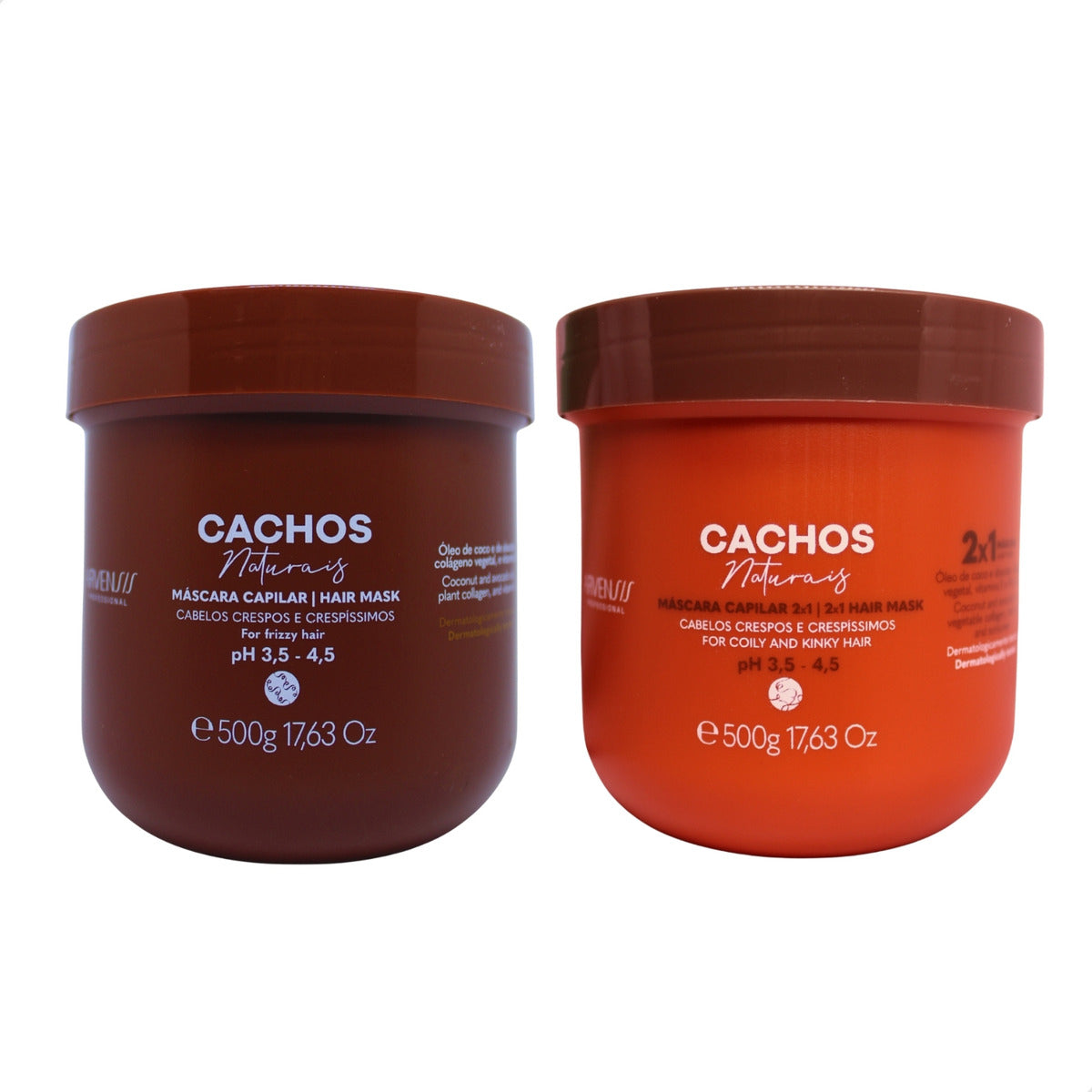 Arvensis Curly & Coily Hair Mask Duo Kit - BuyBrazil