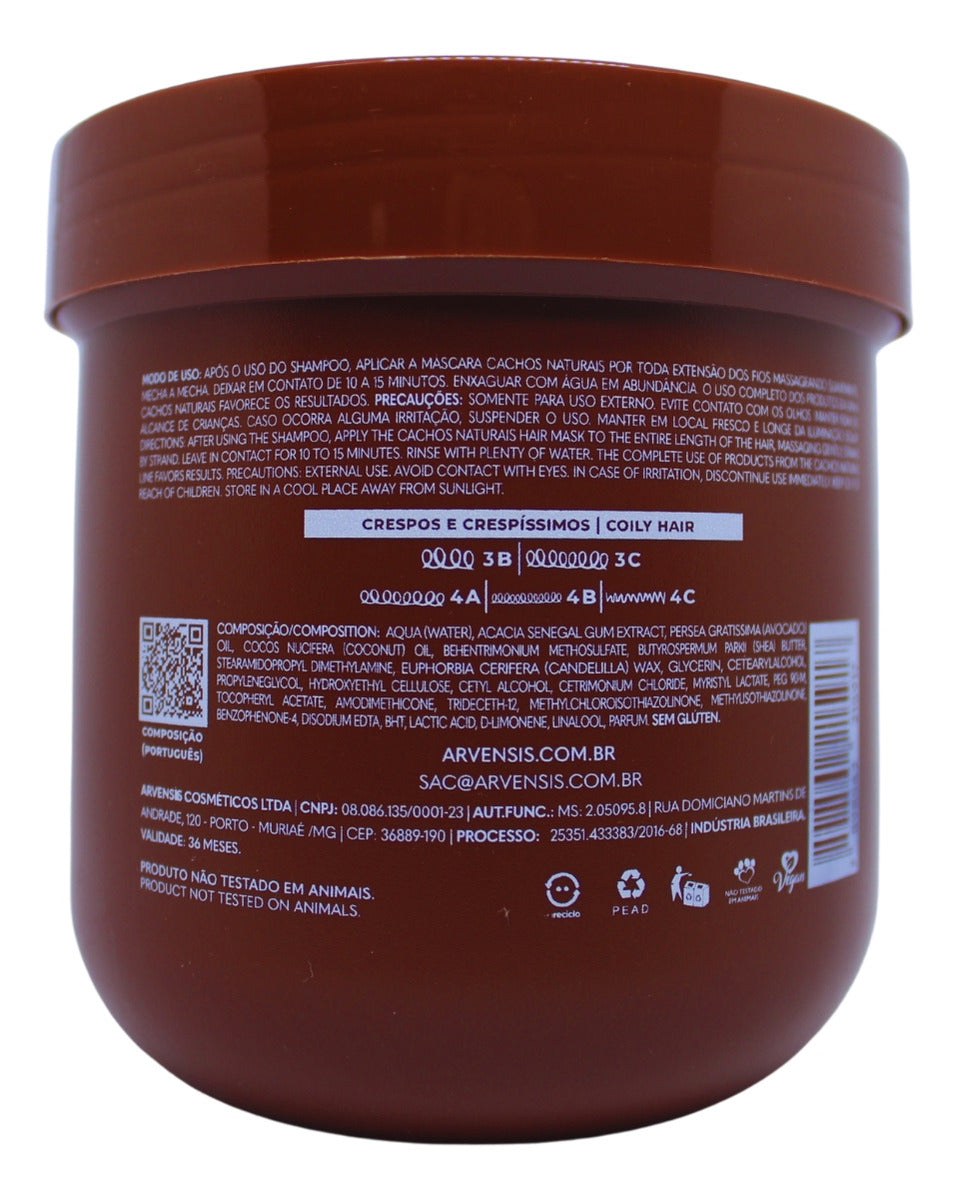 Arvensis Curly & Coily Hair Mask Duo Kit - BuyBrazil