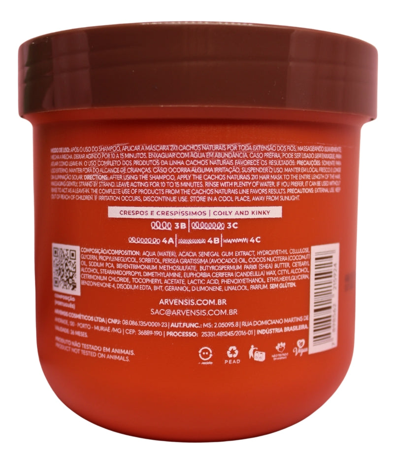 Arvensis Curly & Coily Hair Mask Duo Kit - BuyBrazil