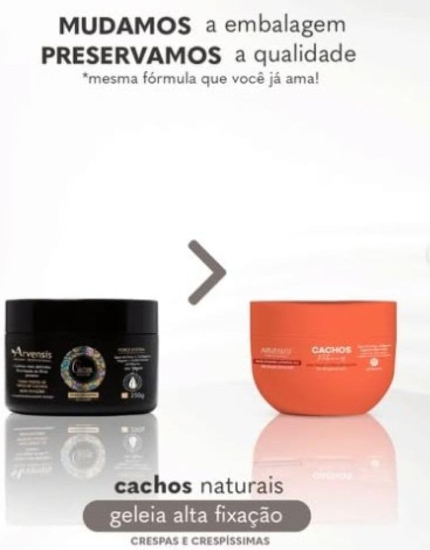 Arvensis Kit Mask 2x1 + High Fixation Jelly 250 gr - BuyBrazil