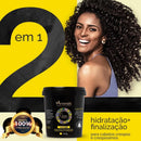 ARVENSIS Natural Curls 2-in-1 vegan hair mask in a 500g jar, showing the product with a creamy texture and natural ingredients.