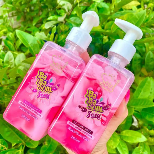 Babasoul Blow Gel – Gourmet Strawberry &amp; Cream Intimate Body Moisturizer 280g