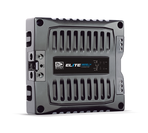 Banda Elite 1200.4 Amplifier Audio Car 1200 Watts RMS 4 Channels - BuyBrazil