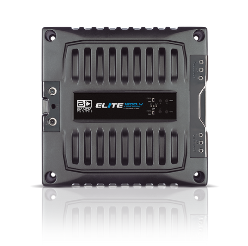Banda Elite 1200.4 Amplifier Audio Car 1200 Watts RMS 4 Channels - BuyBrazil
