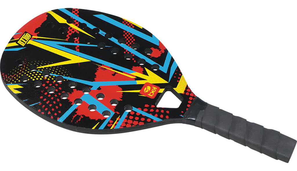 Kit 2 beach tennis rackets + 1 red Bel Bt100 ball - BuyBrazil