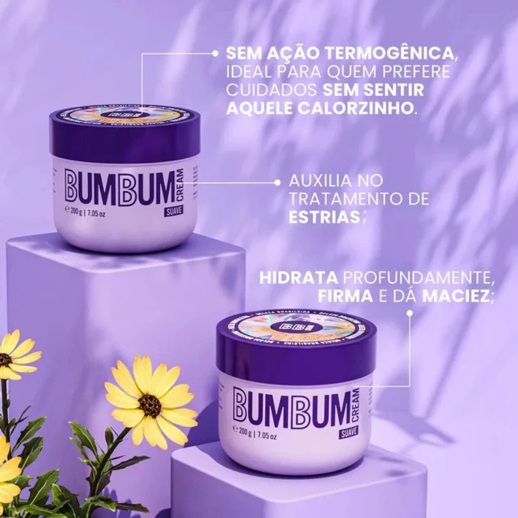 Bumbum Cream Sensitive – Firming & Smoothing Treatment for Cellulite & Stretch Marks (200g)