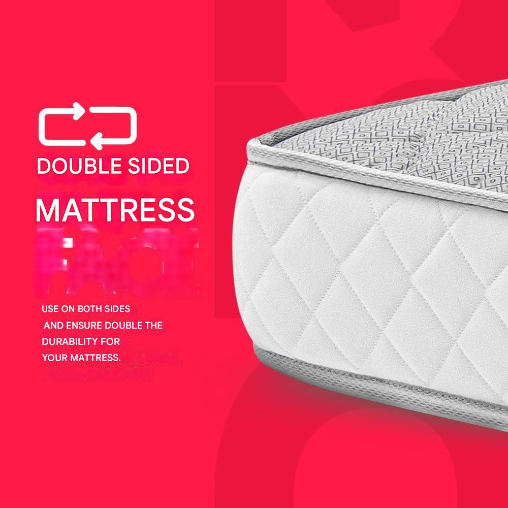Single Orthopedic Mattress with D33 Vacuum Foam 88x188cm BF Colchões - BuyBrazil