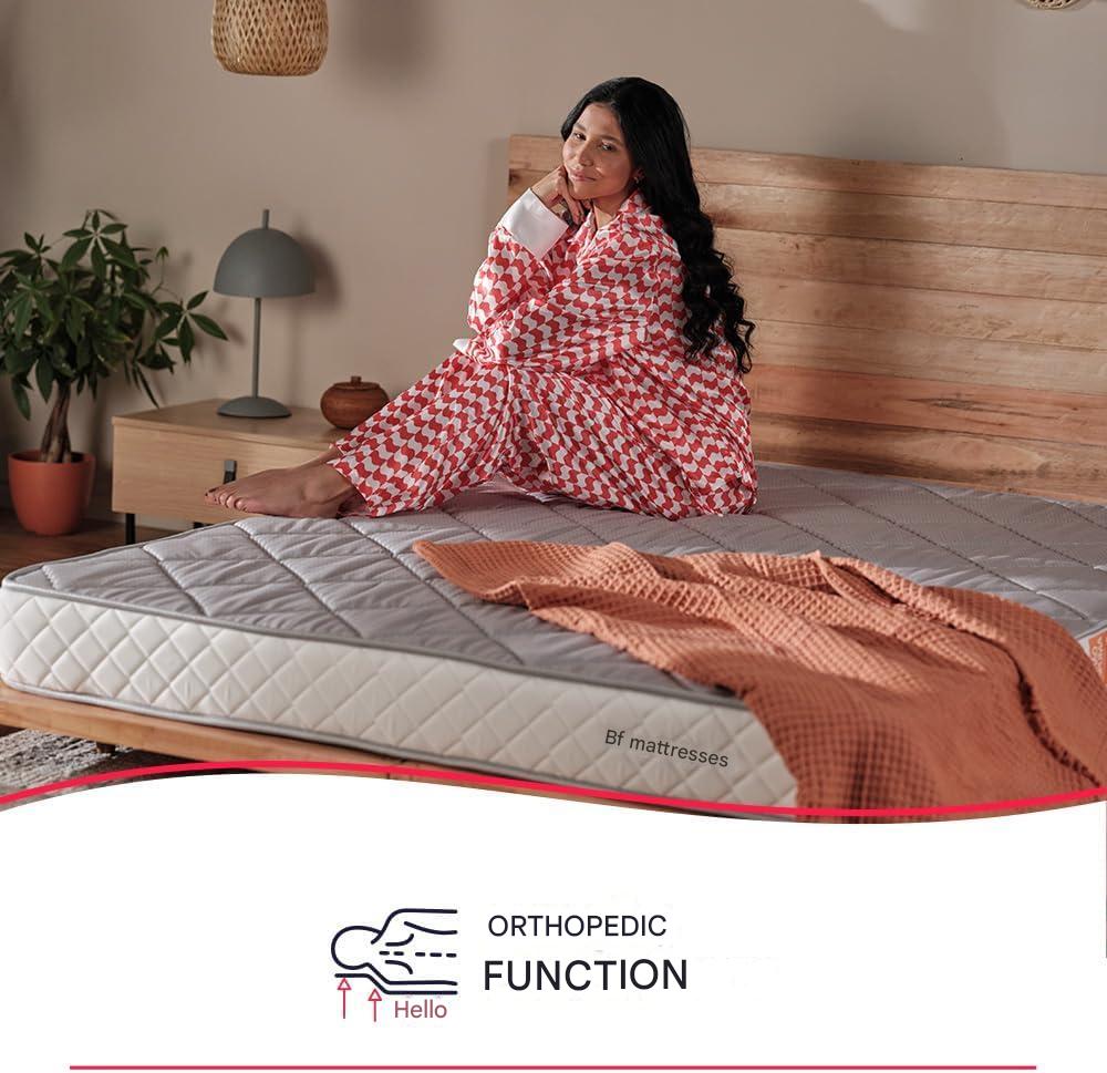 Single Orthopedic Mattress with D33 Vacuum Foam 88x188cm BF Colchões - BuyBrazil