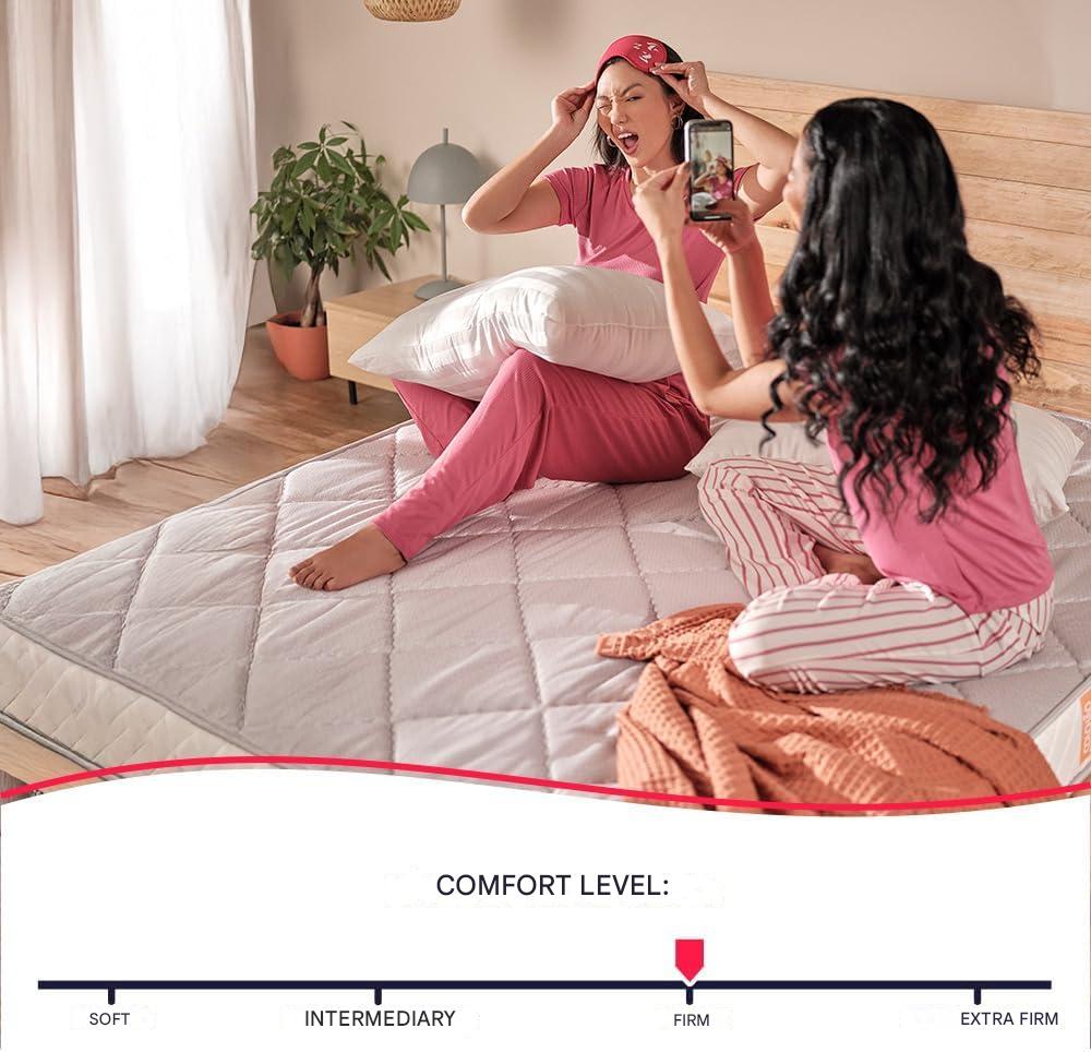Single Orthopedic Mattress with D33 Vacuum Foam 88x188cm BF Colchões - BuyBrazil