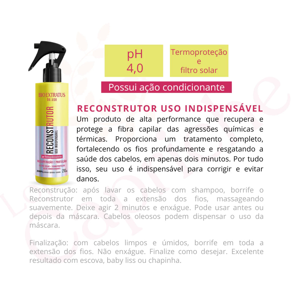 Bio Extratus Post-Chemical Recovery Kit – 3-Step Intensive Repair System