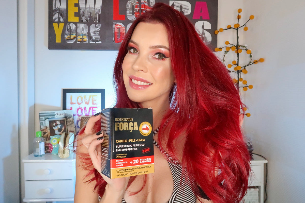 Bio Extratus Strength Food Supplement Hair, Skin and Nails 60 Tablets - BuyBrazil
