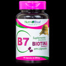 Nutriblue Biotin Supplement 60 Capsules of 380mg