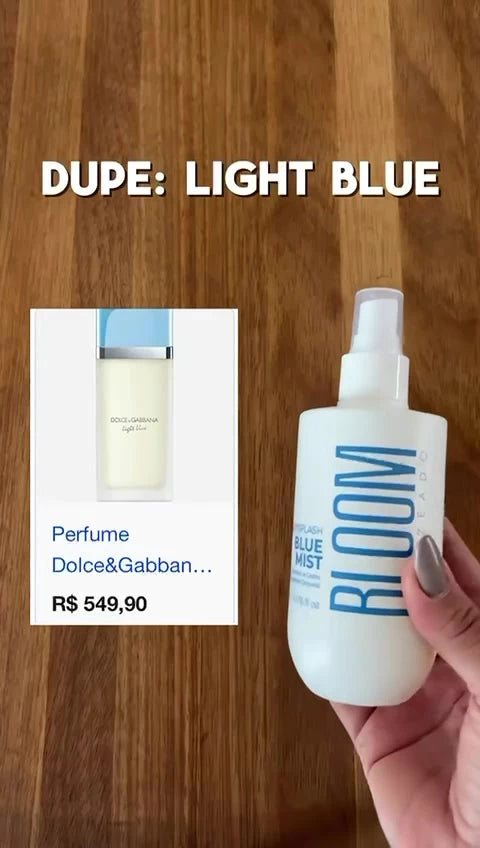 Bloom Body Splash Blue Mist - Citrus Aquatic 200ml