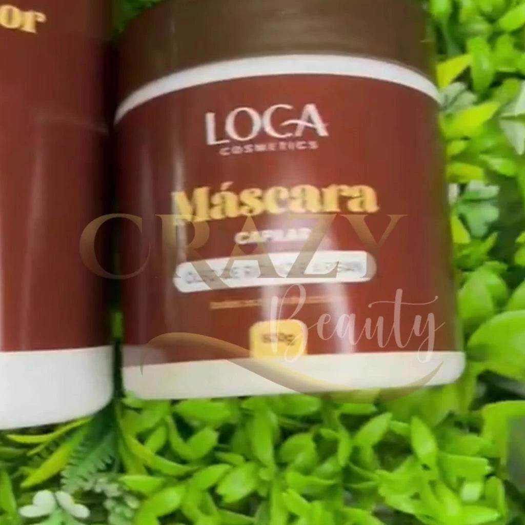 Kit Master - Máscara 500g + Shampoo + Condicionador 1LT + Oleo 60ml Loca Natural Cosmetics
