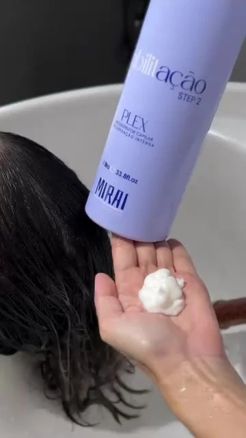 Kit Reabilitação Capilar 1L Tratamento S.O.S Anti-emborrachamento Cauterização Mirai Cosmeticos