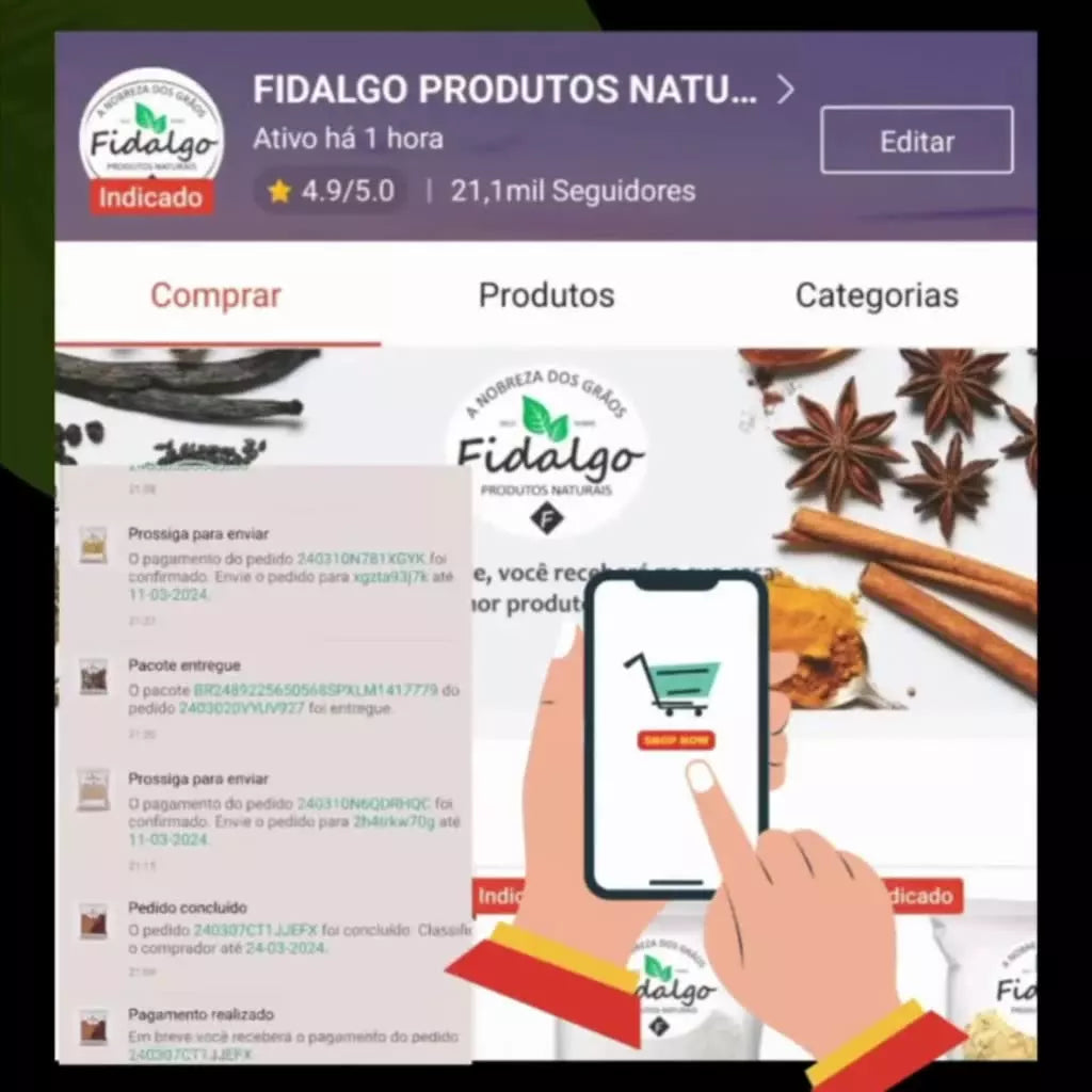 Dolomita em Pó Pura Premium Micronizada com Laudo Tecnico 1kg