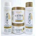 KIT 4 produtos Ativador de CACHOS com Manteiga de Karitê