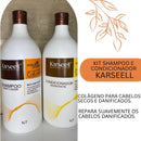 Karseell Collagen Maca Power Essence Repair Kit – Shampoo & Conditioner 1L / 33.8 fl.oz