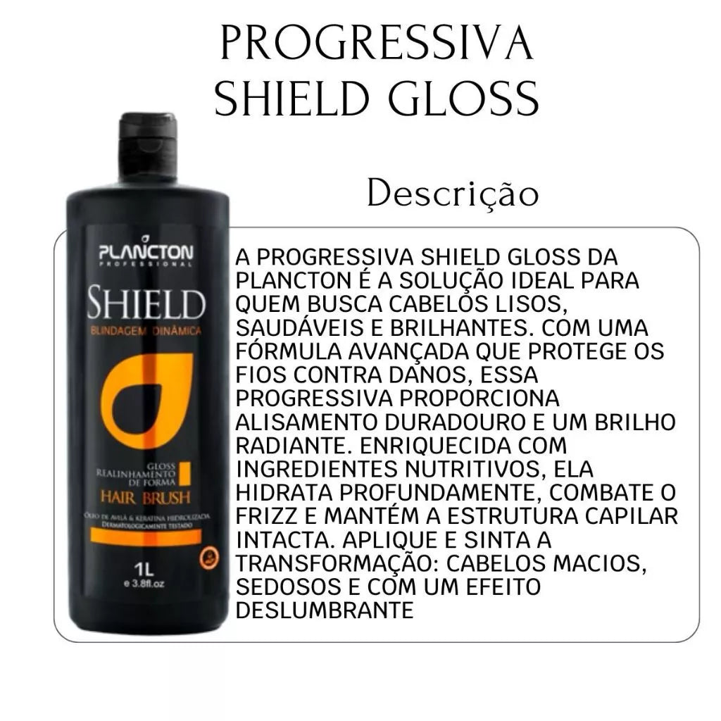 Plancton Shield Gloss Hair Smoothing Treatment 1L