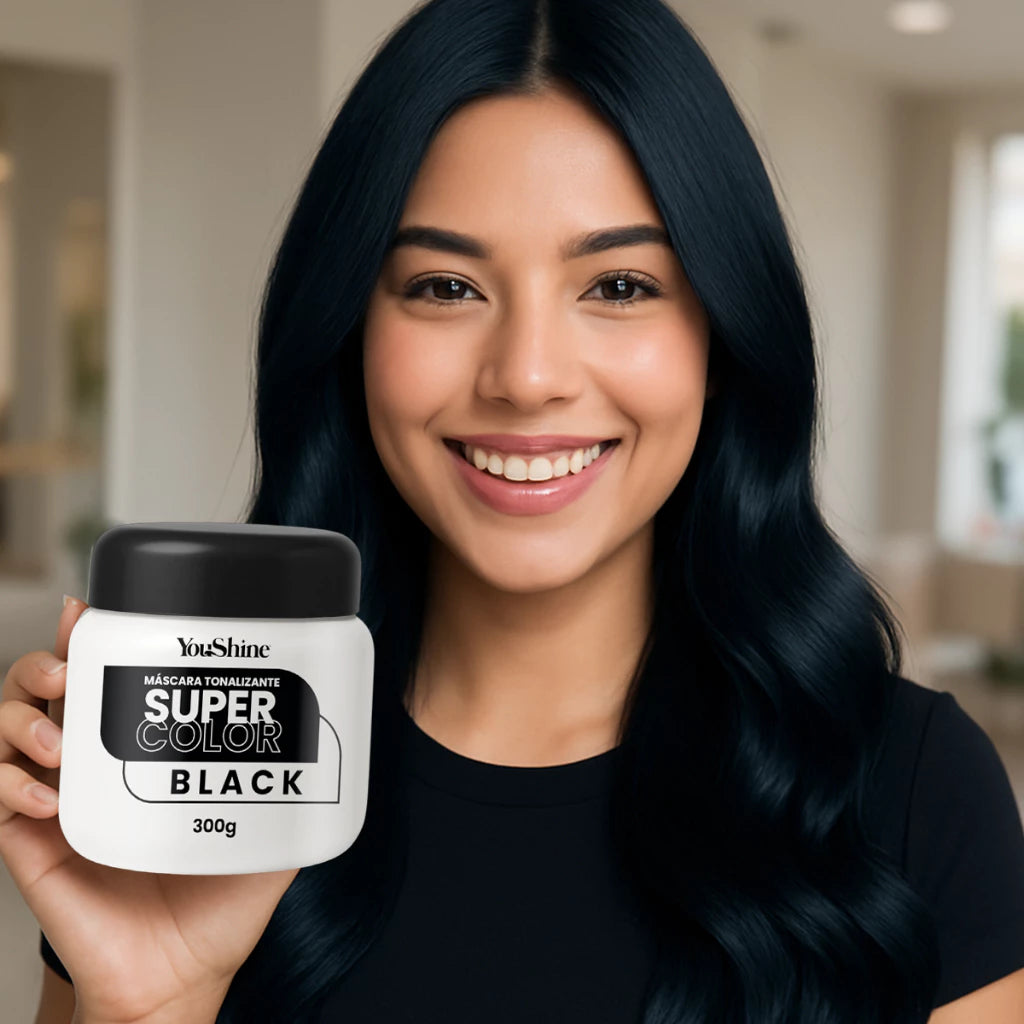 Tonalizante Efeito 100% Natural Sem Química Super Color YouShine 300g Super Resultado Rende 3x Mais