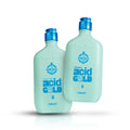 Gold Spell AcidGold shampoo and conditioner set by BuyBrazil, featuring sleek bottles with gold accents and professional hair care design.