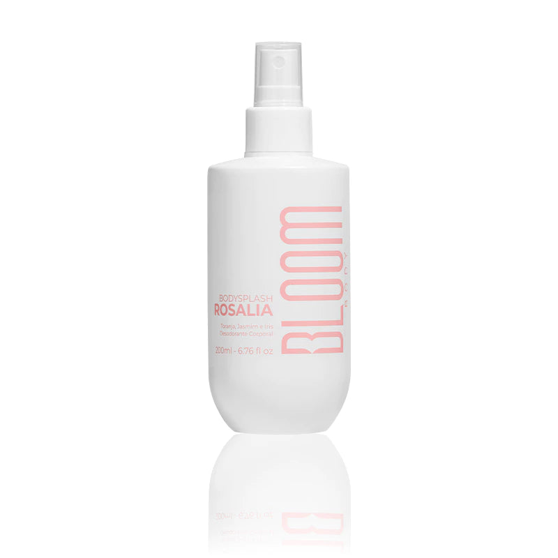 Bloom Body - Body Splash Rosalia 200 ml- Com Fragrância Floral Frutada Delicada, Feminina - Mulheres