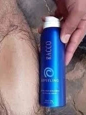 Mousse Spray Depilatório Depeeling Racco 150ml creme para depilar e depilação