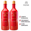 Inoar - Kit Latifah Árabe Argan e Mirra Shampoo 1L + Condicionador 800ML