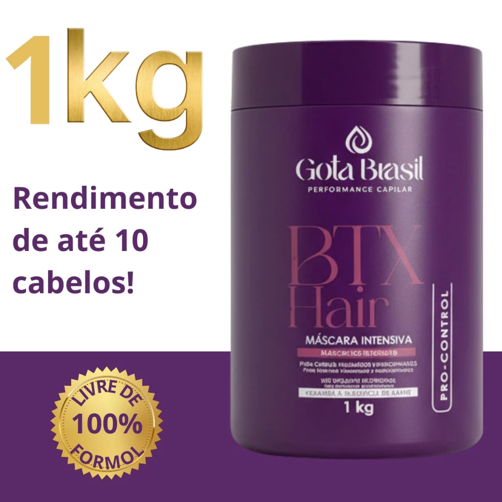BTX Hair Smoothing Treatment 1 kg & Optional Care Combos